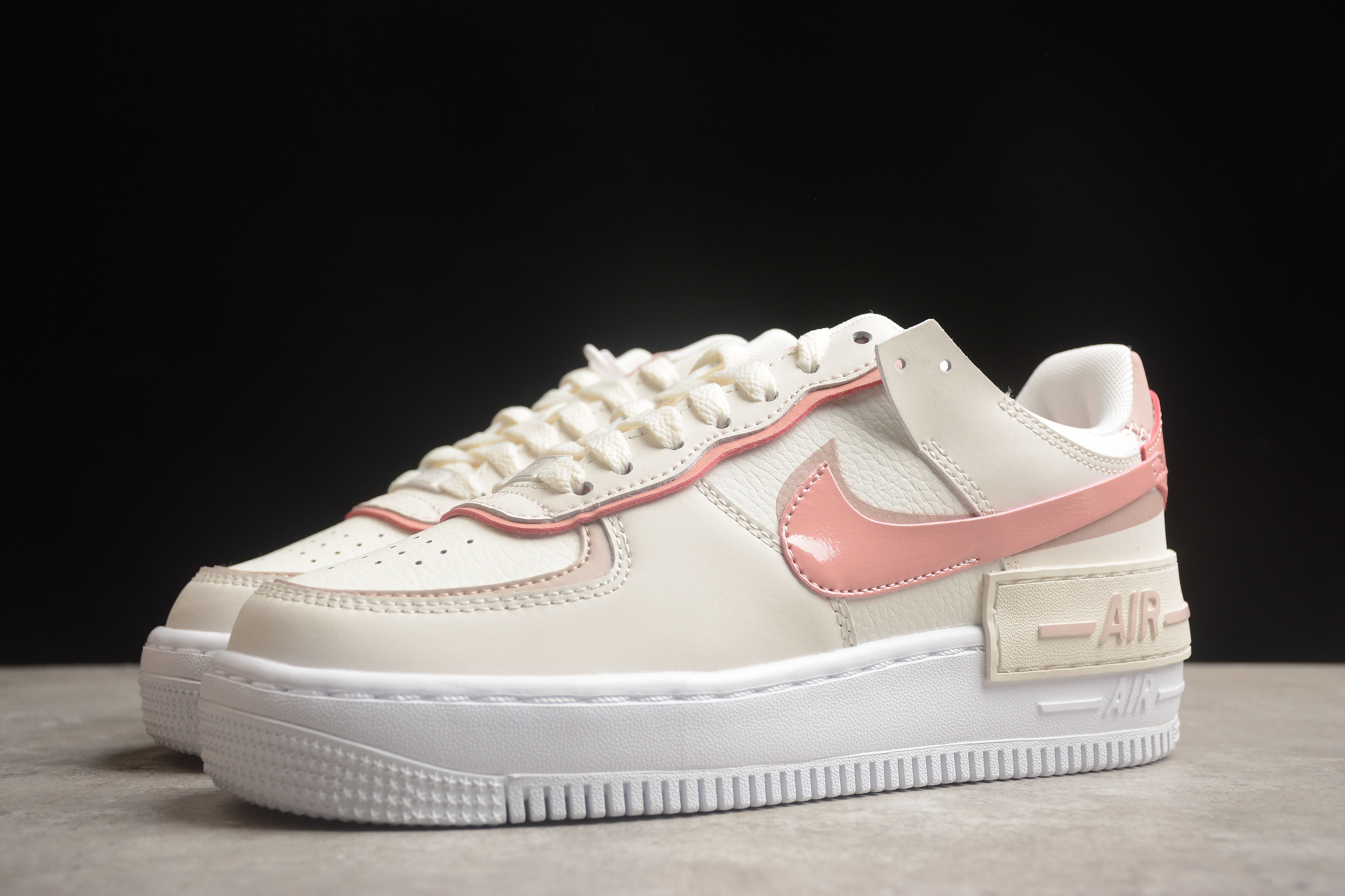 Nike airforce A1 nude shoes