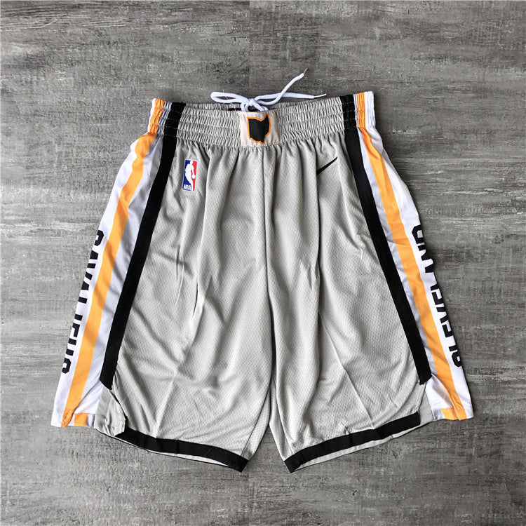 Short Cleveland gris et jaune