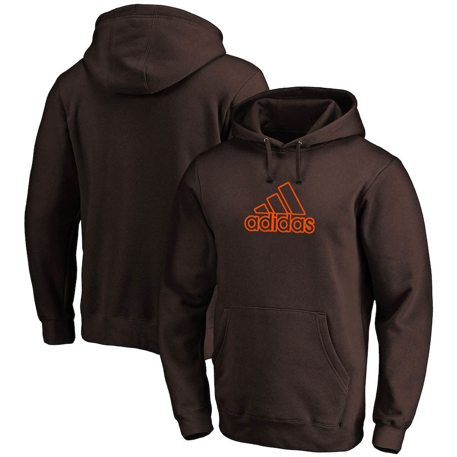 Sweat à capuche marron Adidas