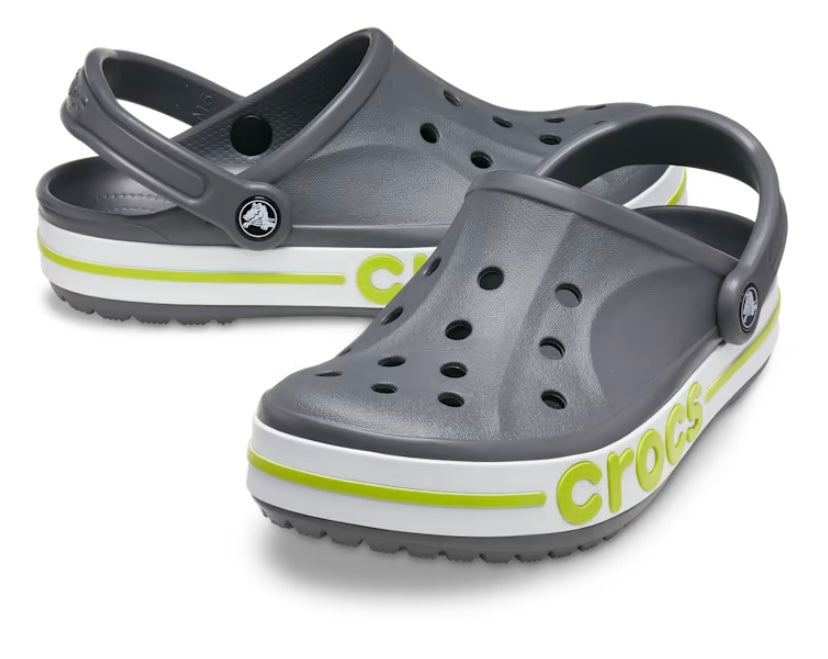Bayaband grey crocs