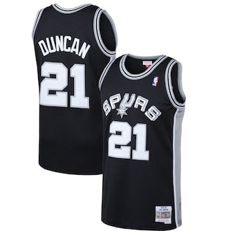 Maillot rétro San Antonio Spurs noir