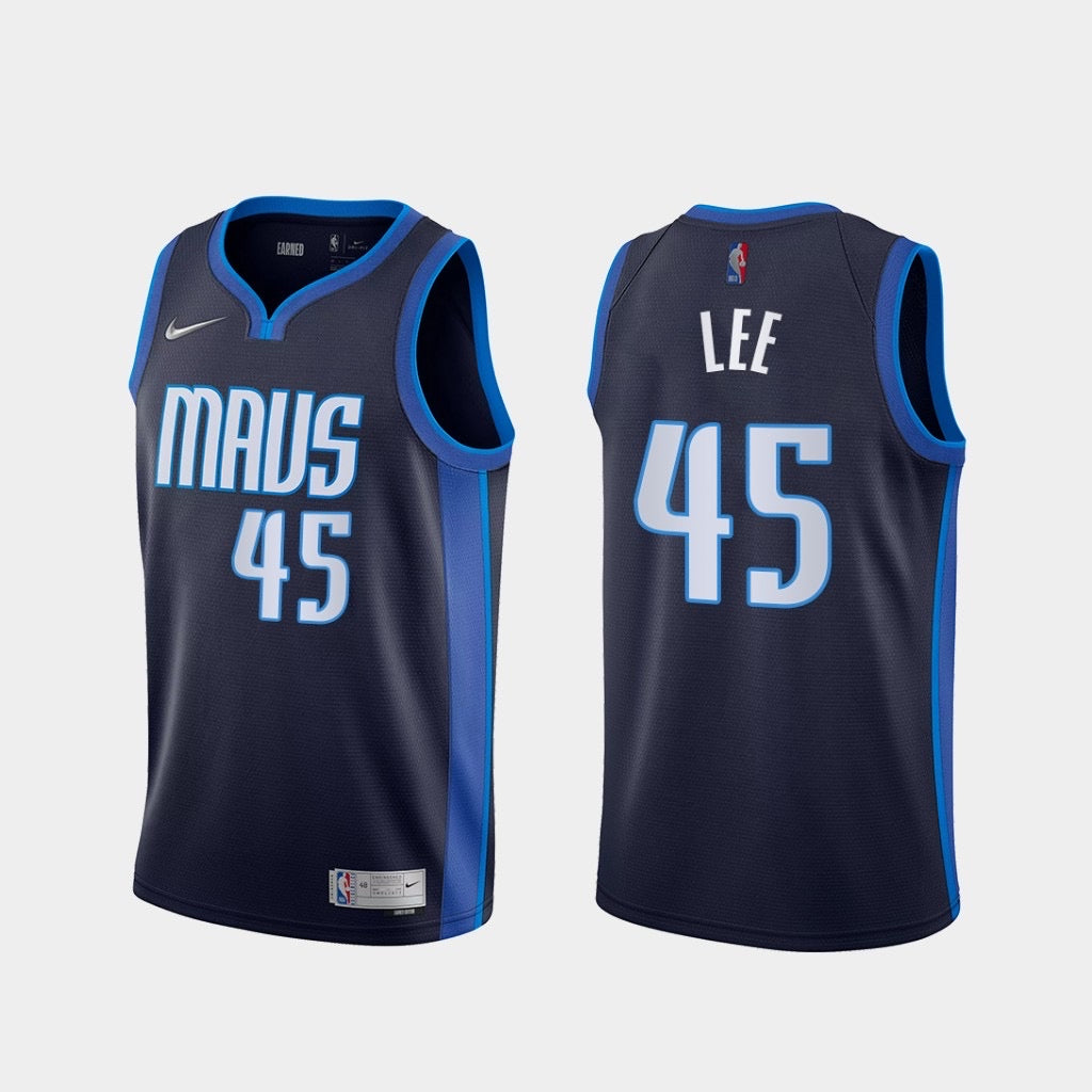 Maillot MAVS bleu marine 45 lee