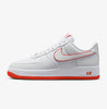 Nike airforce A1 red and white shoes