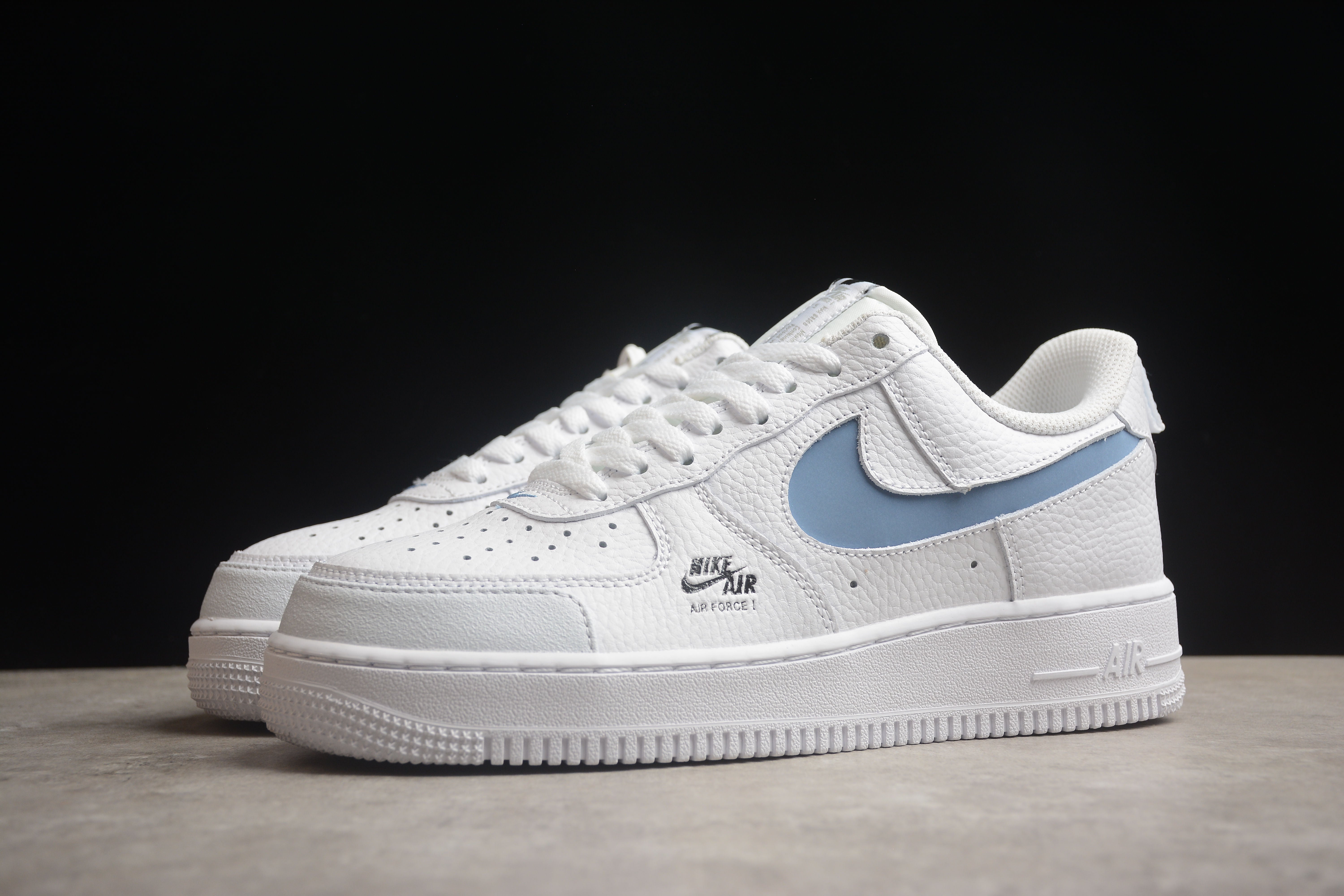 Nike airforce A1 blue shoes