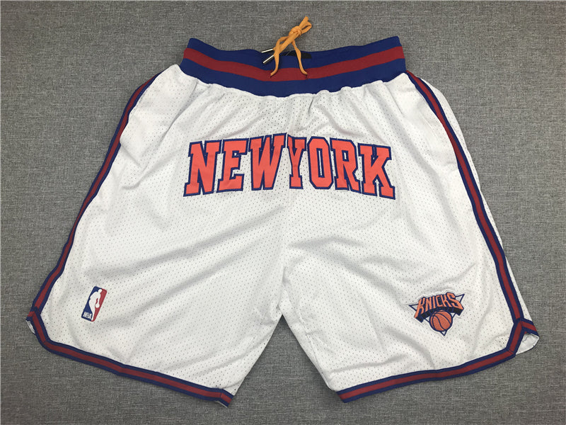 New york white shorts
