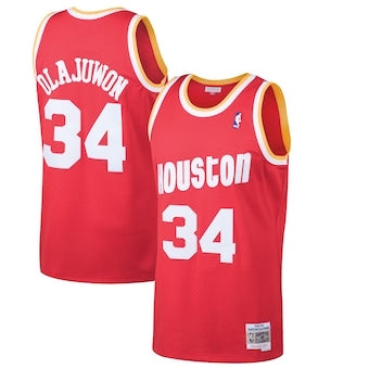 Maillot rouge rétro des Houston Rockets