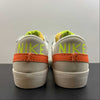 Nike blazer basse orange/jaune