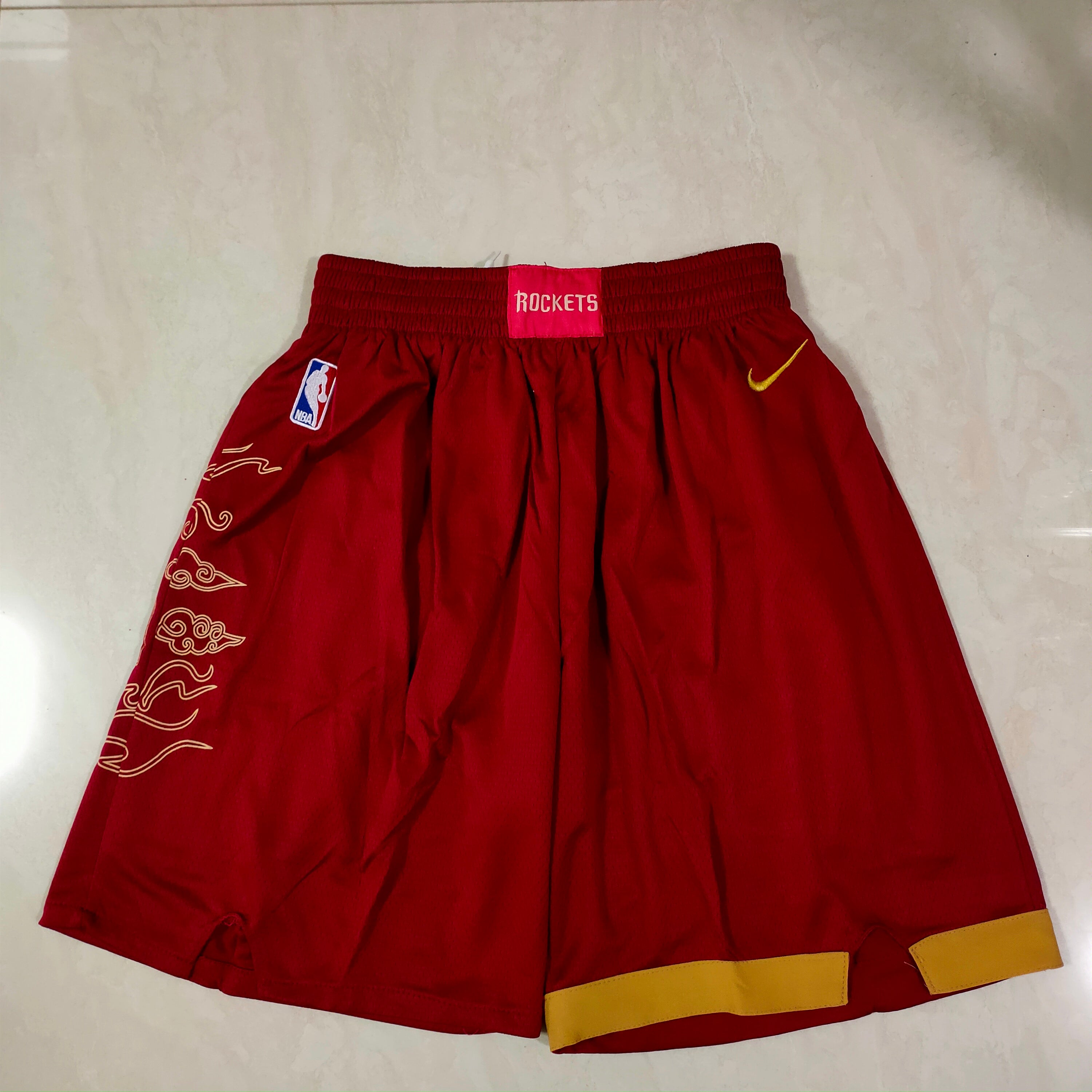 Rockets x nike red shorts