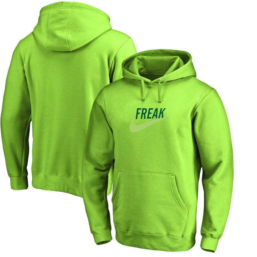 Nike 26 sweat à capuche nike freak vert fluo