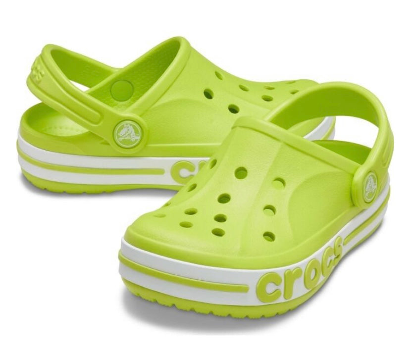 Bayaband apple green crocs