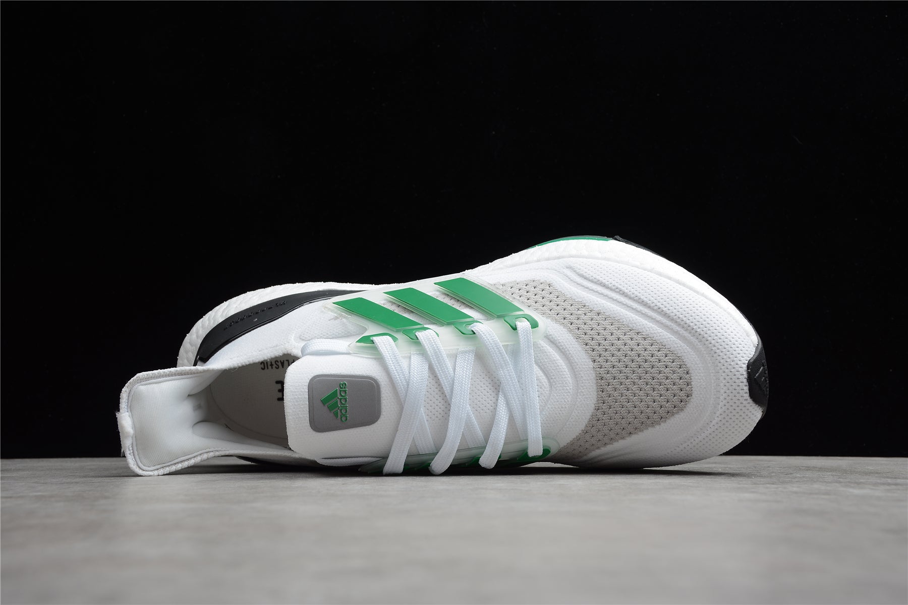 Adidas ultraboost white green shoes