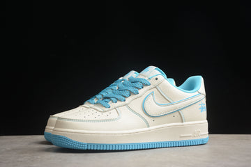 Nike airforce A1 light blue shoes