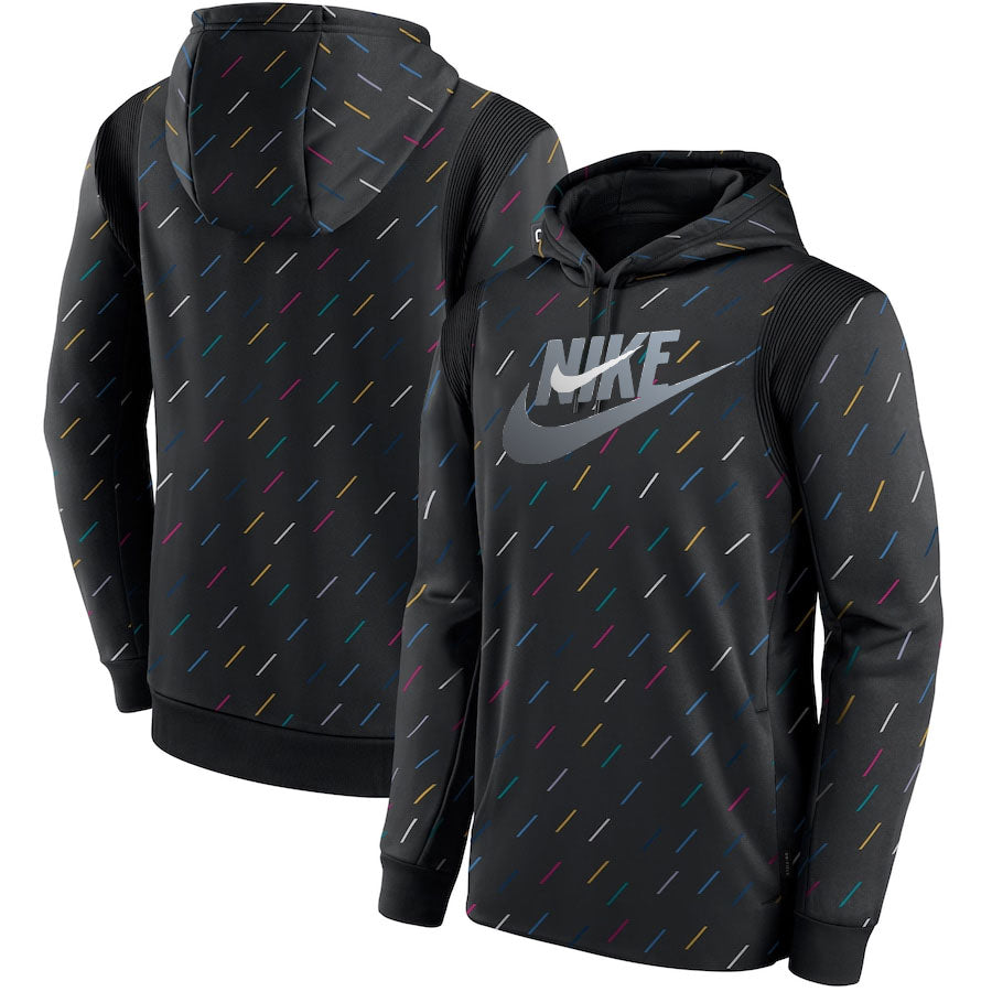 Nike 20 black sprinkles/ grey hoodie
