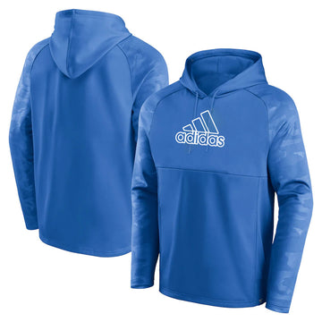 Sweat à capuche Adidas bleu ciel