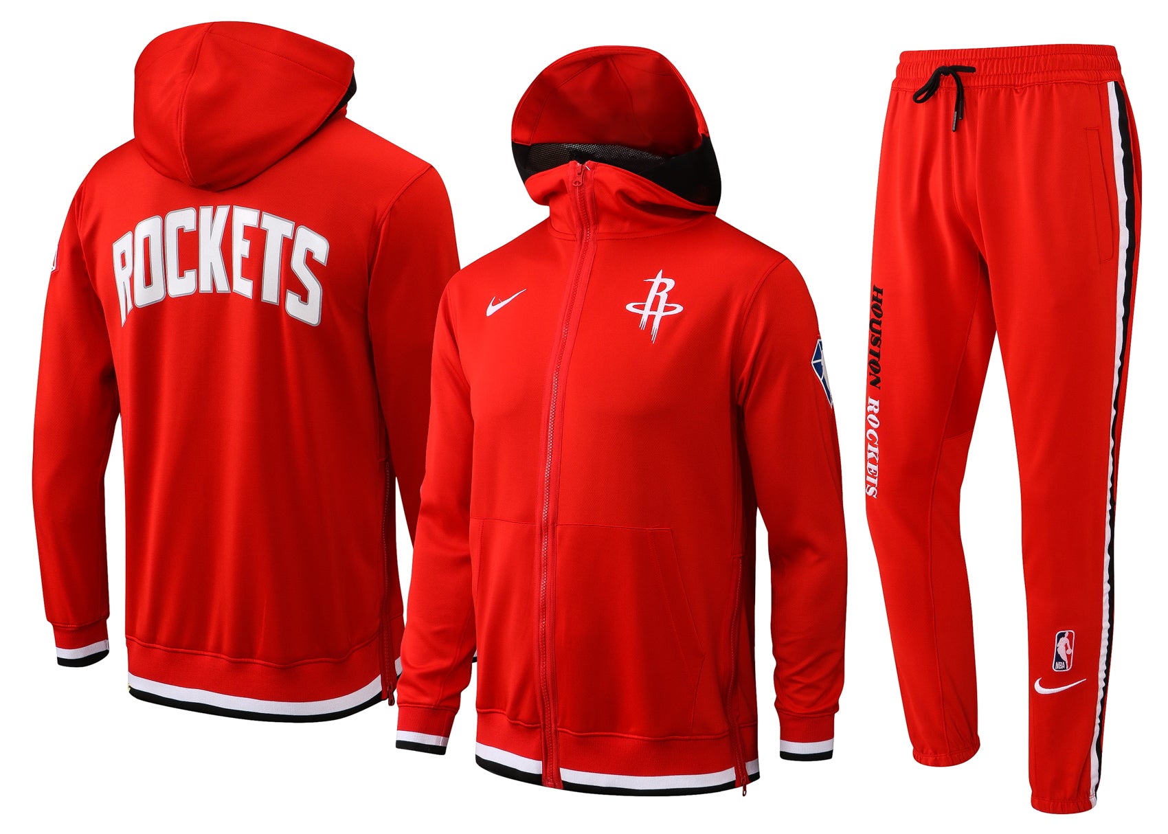 Costume rouge des Rockets