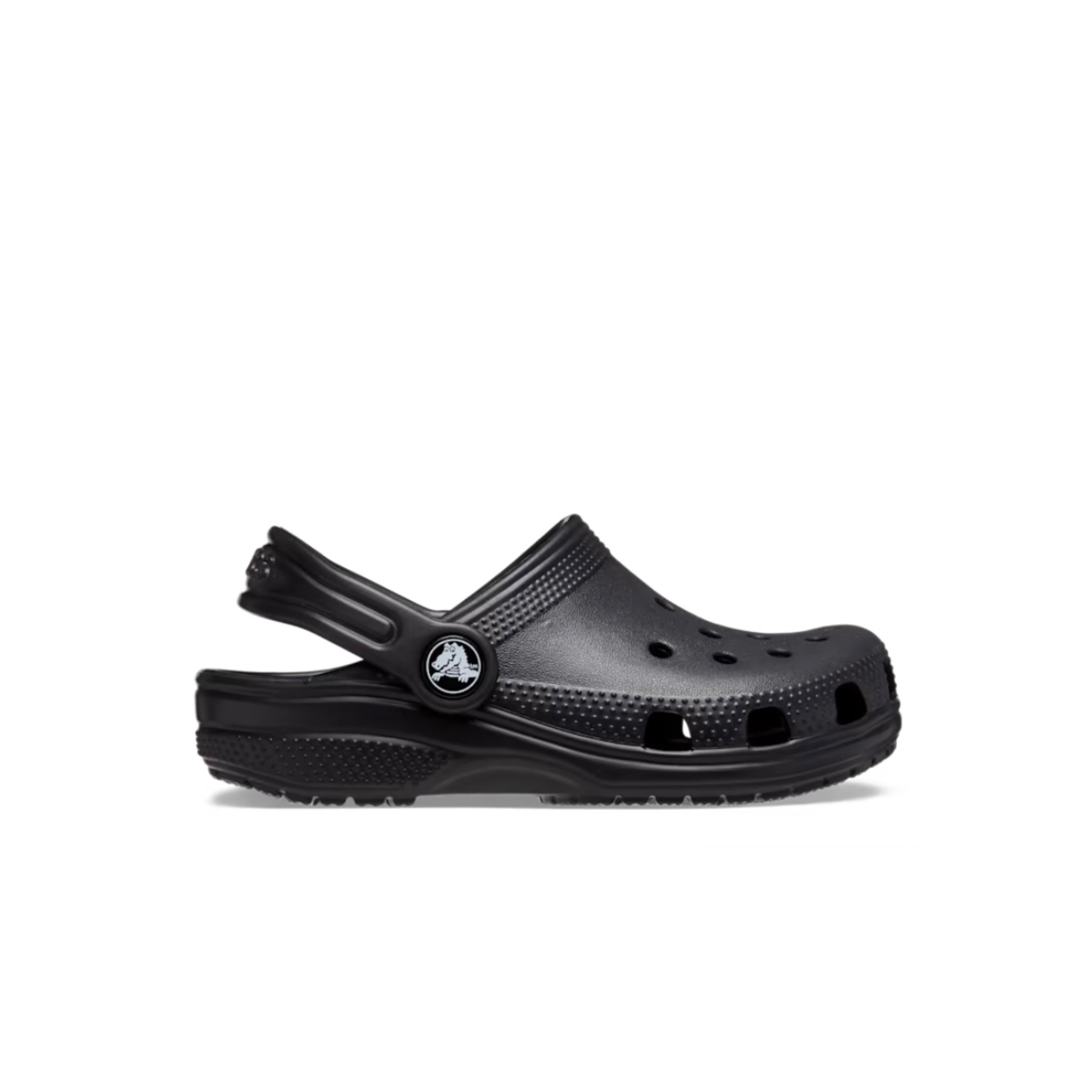 Kids black crocs