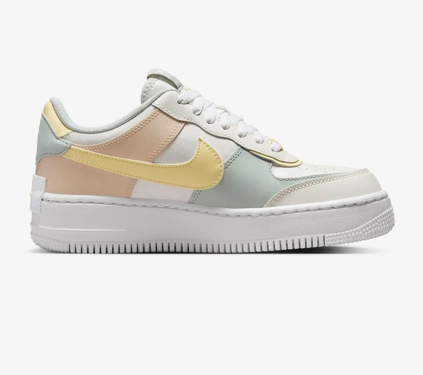 Nike airforce A1 double chaussures pastel