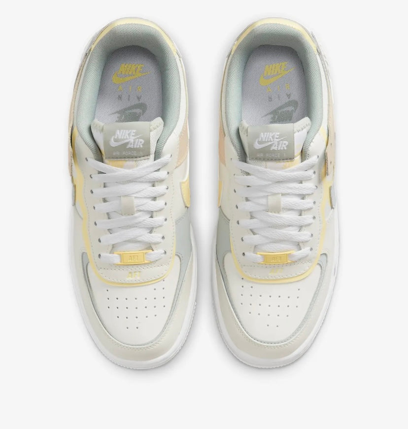 Nike airforce A1 double chaussures pastel