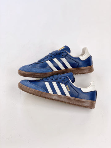 Adidas samba navy blue shoes