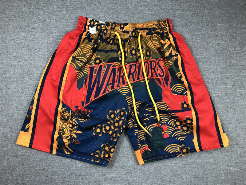 Warriors authentic shorts