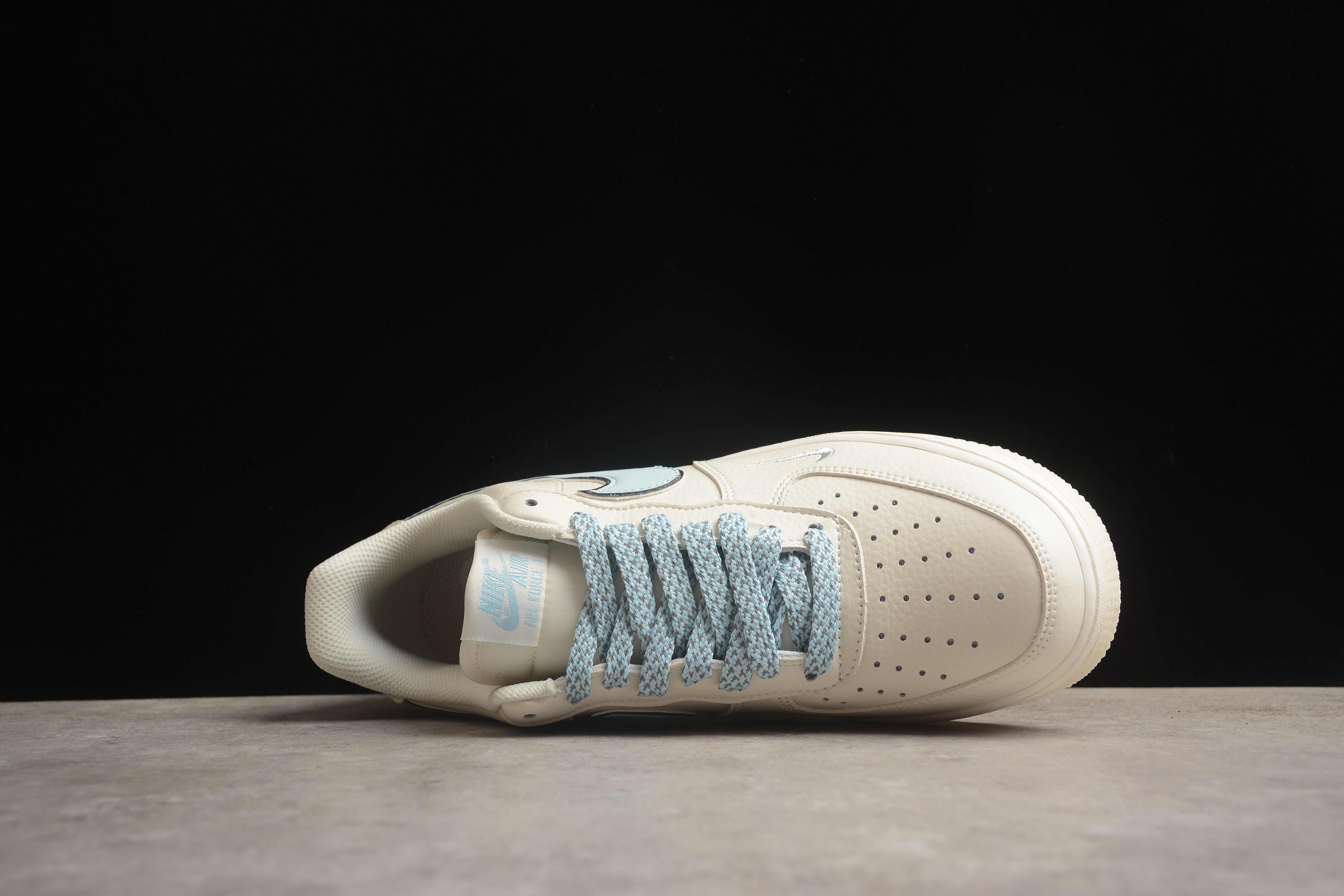 Nike airforce A1 blue ombre shoes