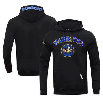 Sweat à capuche noir des Golden State Warriors