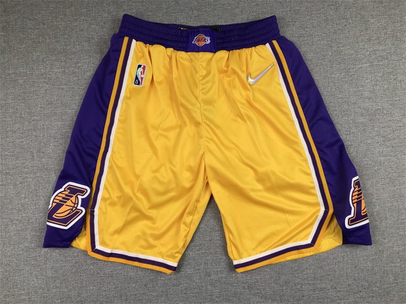 Short violet-jaune des Lakers