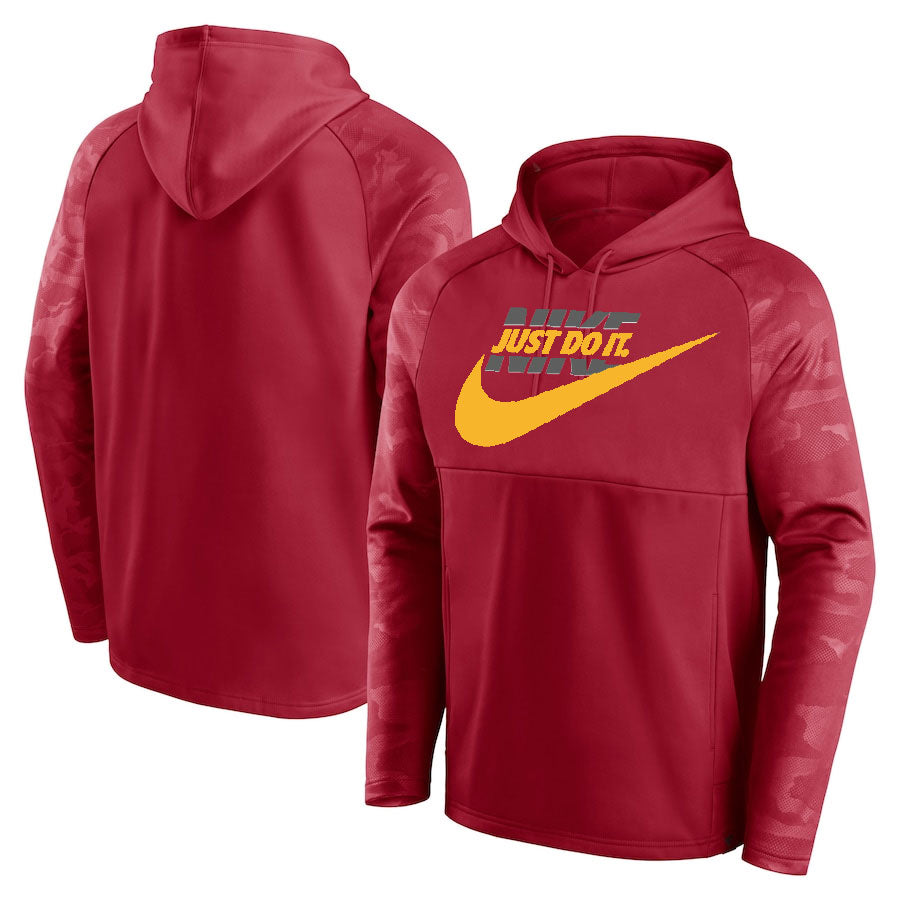 Nike 21 red just do it hoodie