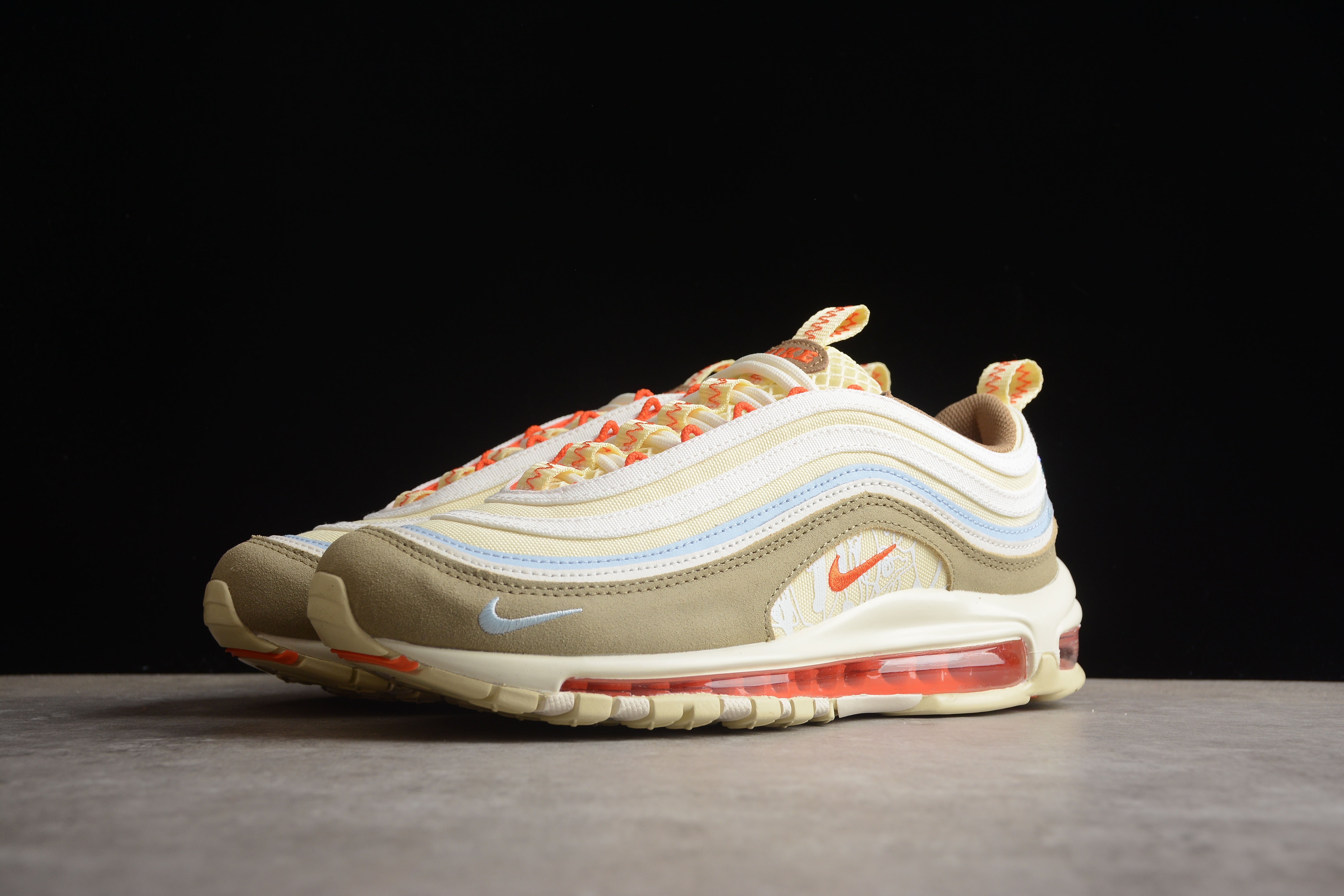 Nike Air max 97 orange beige