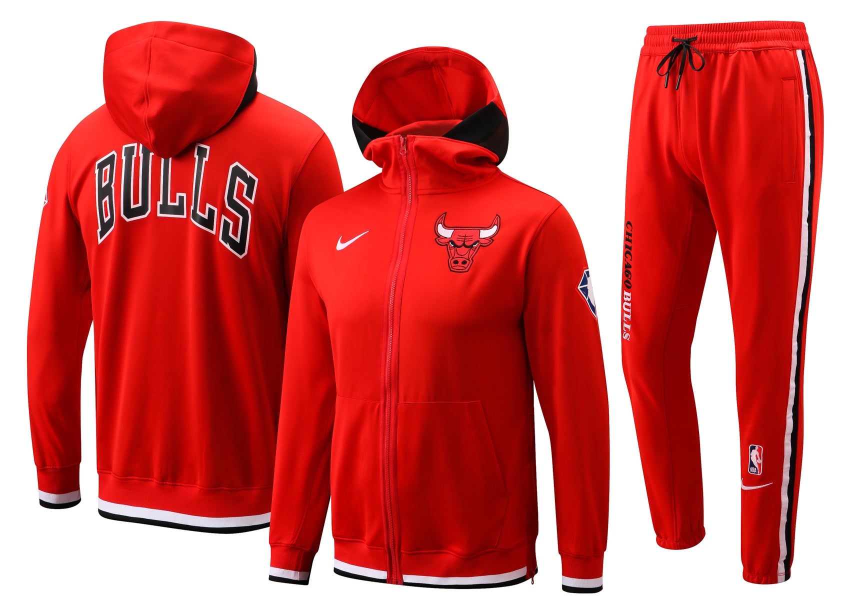Chicago bulls red suit