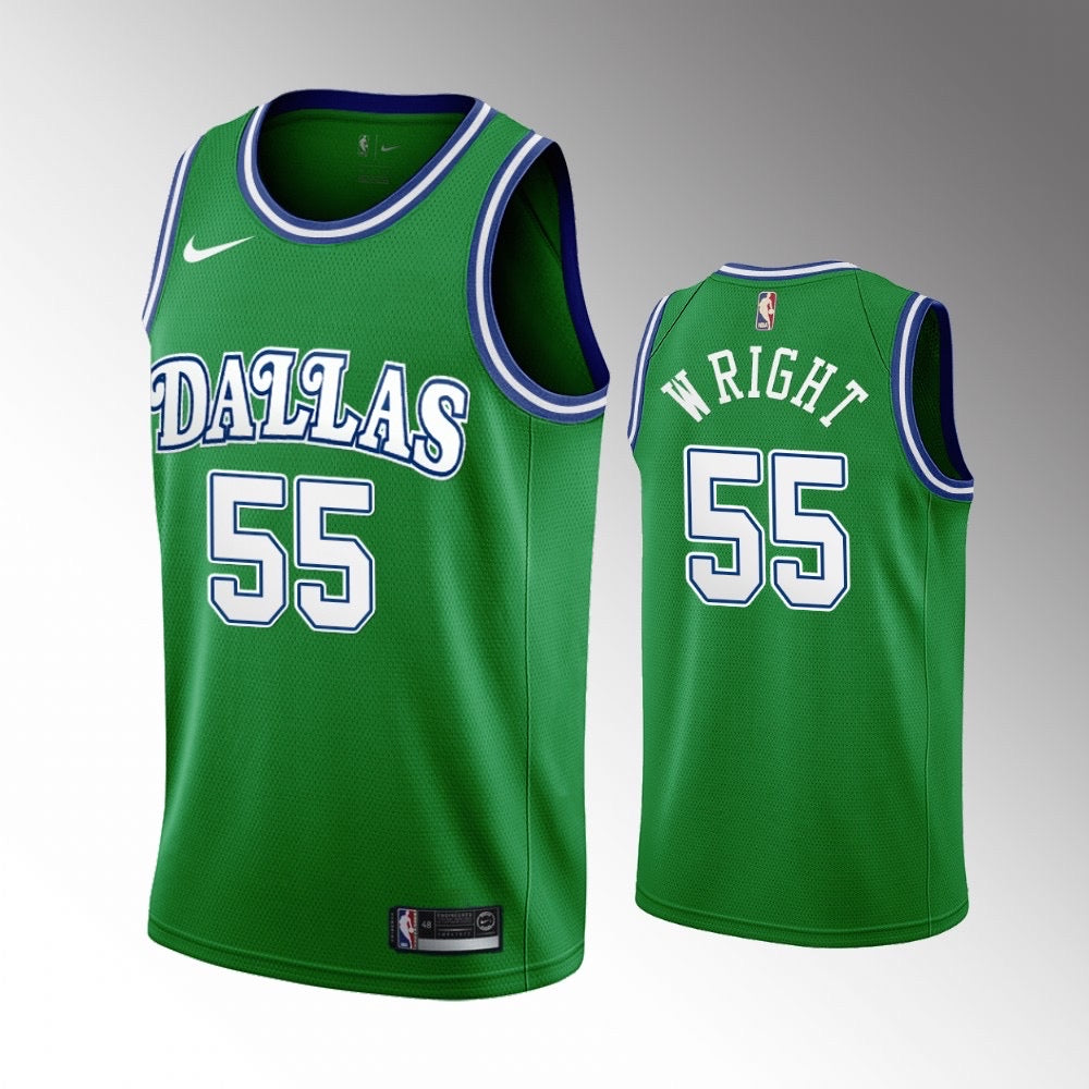 Maillot Dallas vert 55 w droit