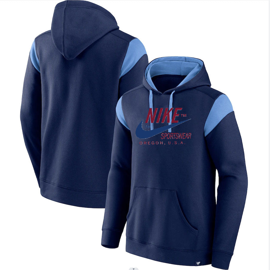 Nike 22 shades of blue hoodie