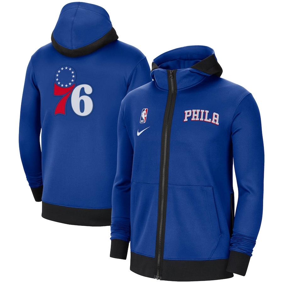 Philadelphia 76sers black/blue jacket