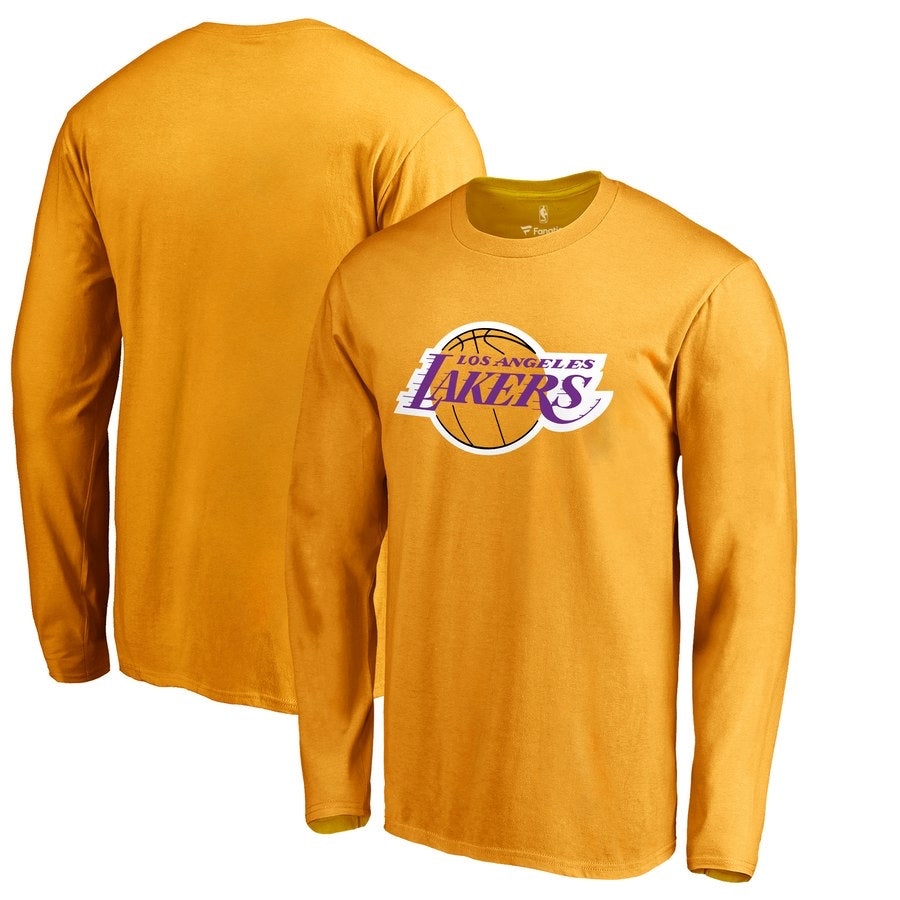 Lakers yellow long shirt