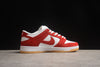 Nike SB low dunk chaussures gomme blanc rouge