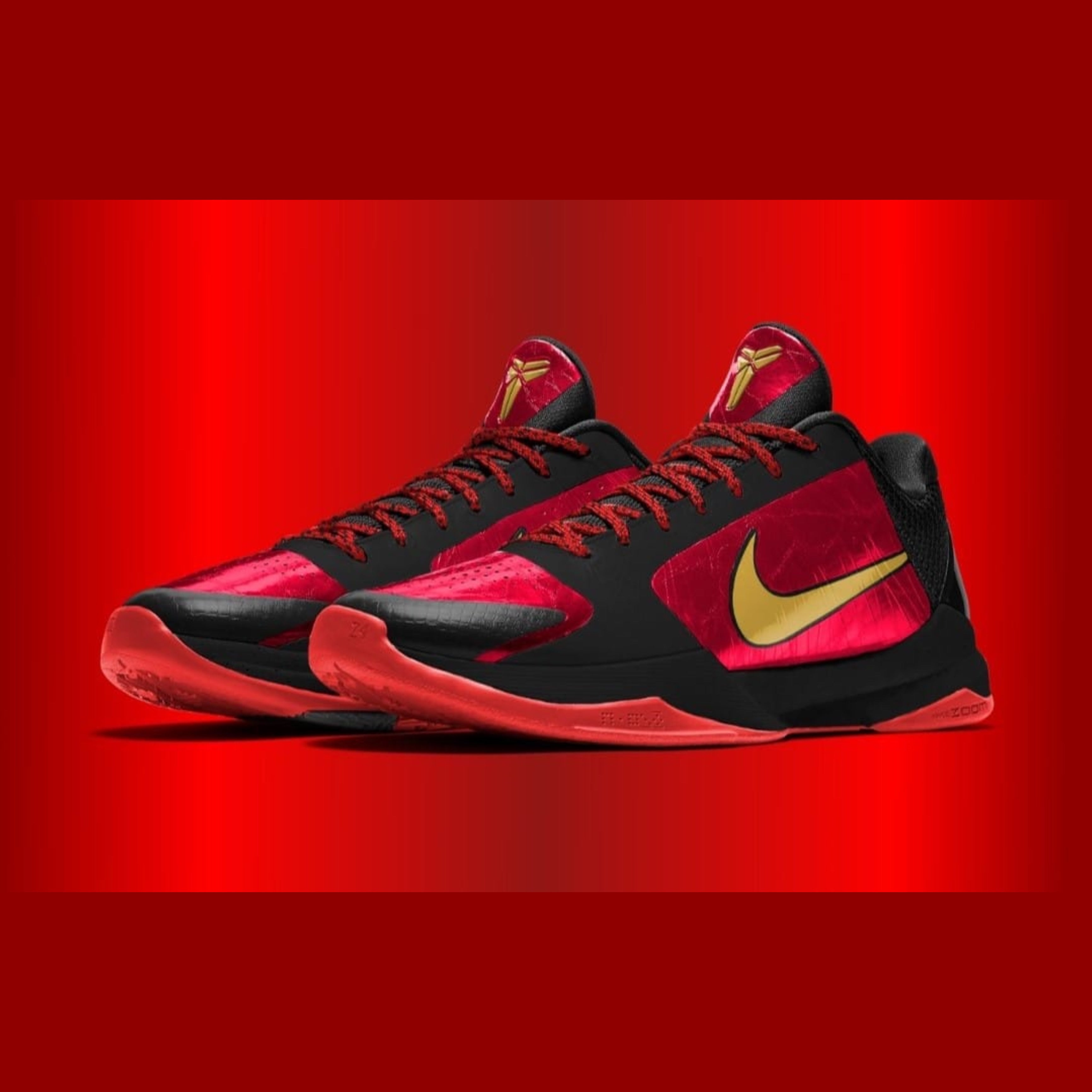 nike kobe 5 protro red shoes