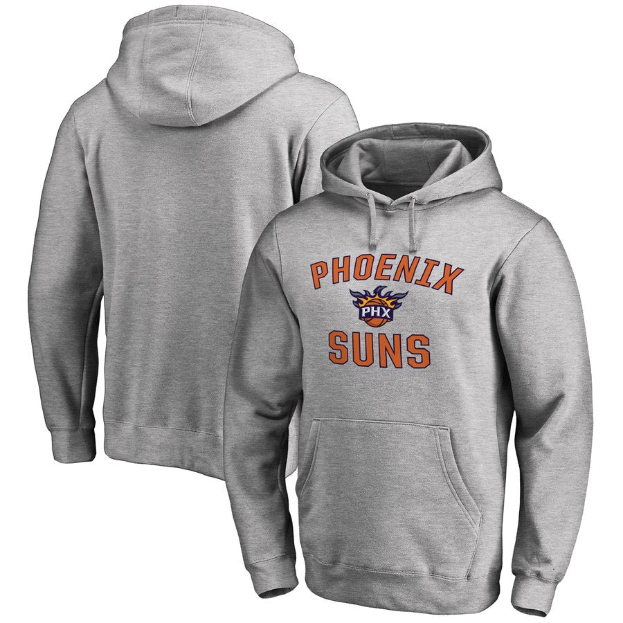 Sweat à capuche gris Phoenix Suns