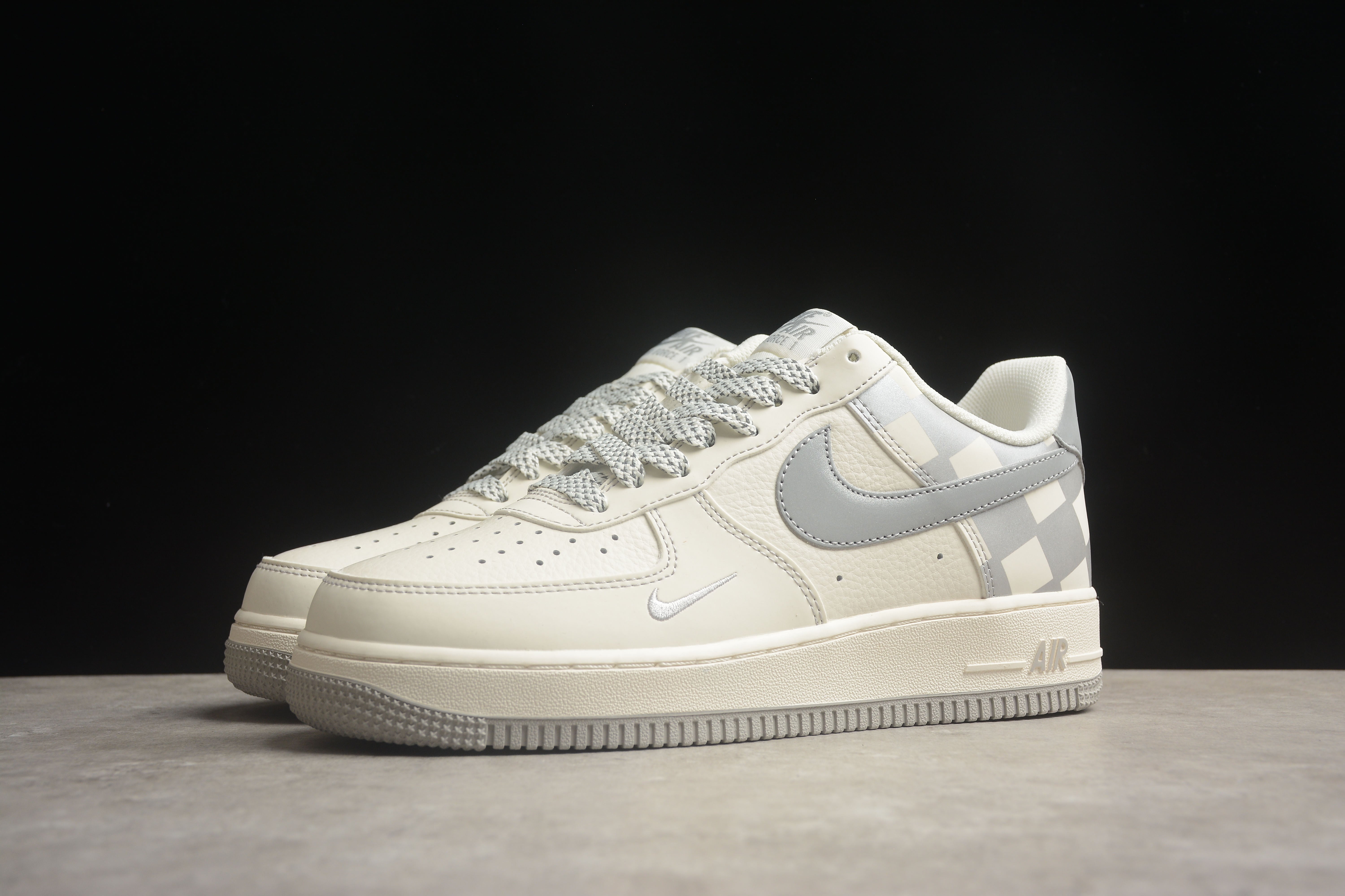 Nike airforce A1 grey  shoes