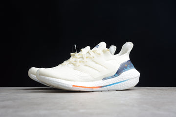Chaussures Adidas ultraboost blanc-bleu