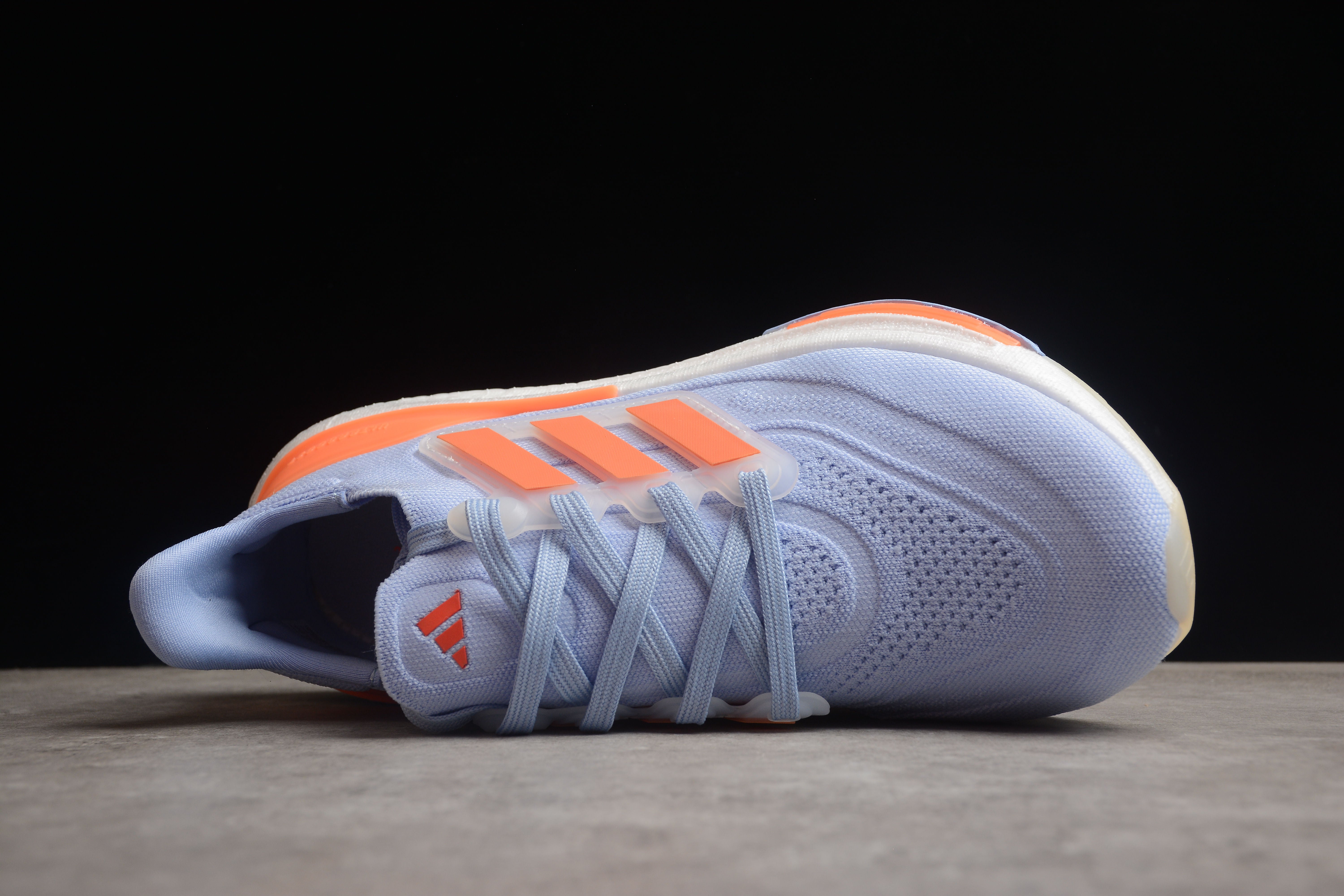 Adidas ultraboost light purple/orange shoes
