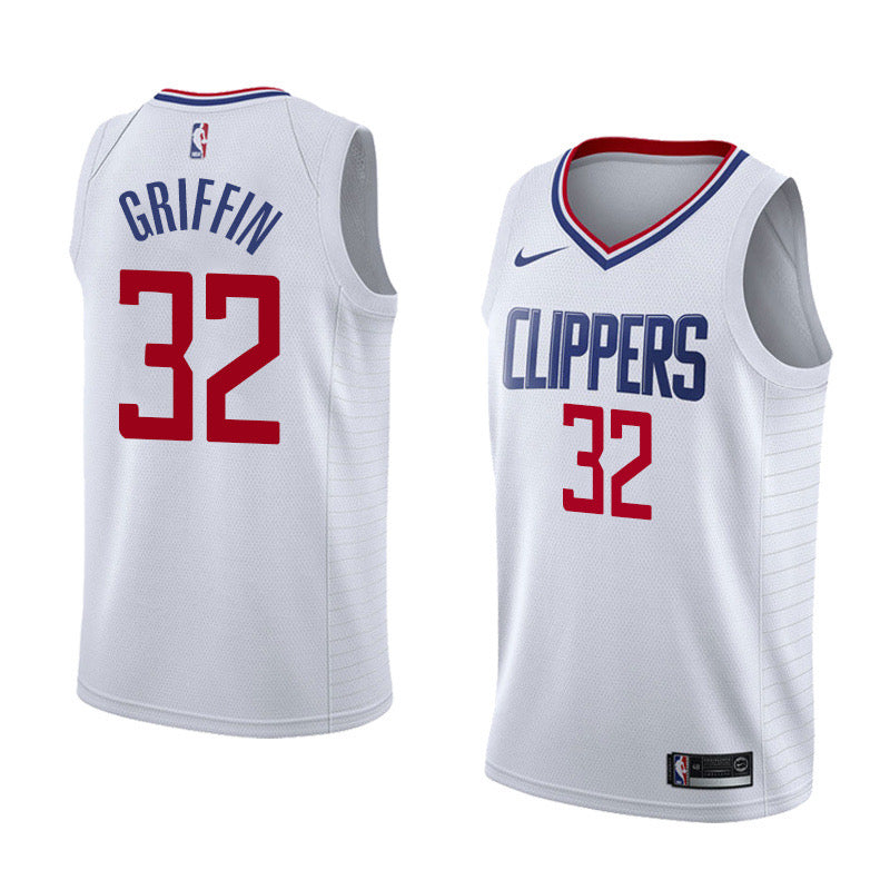 Maillot Clippers blanc 32 griffon