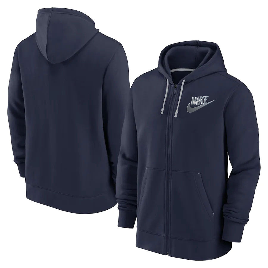 Nike navy blue/grey jacket