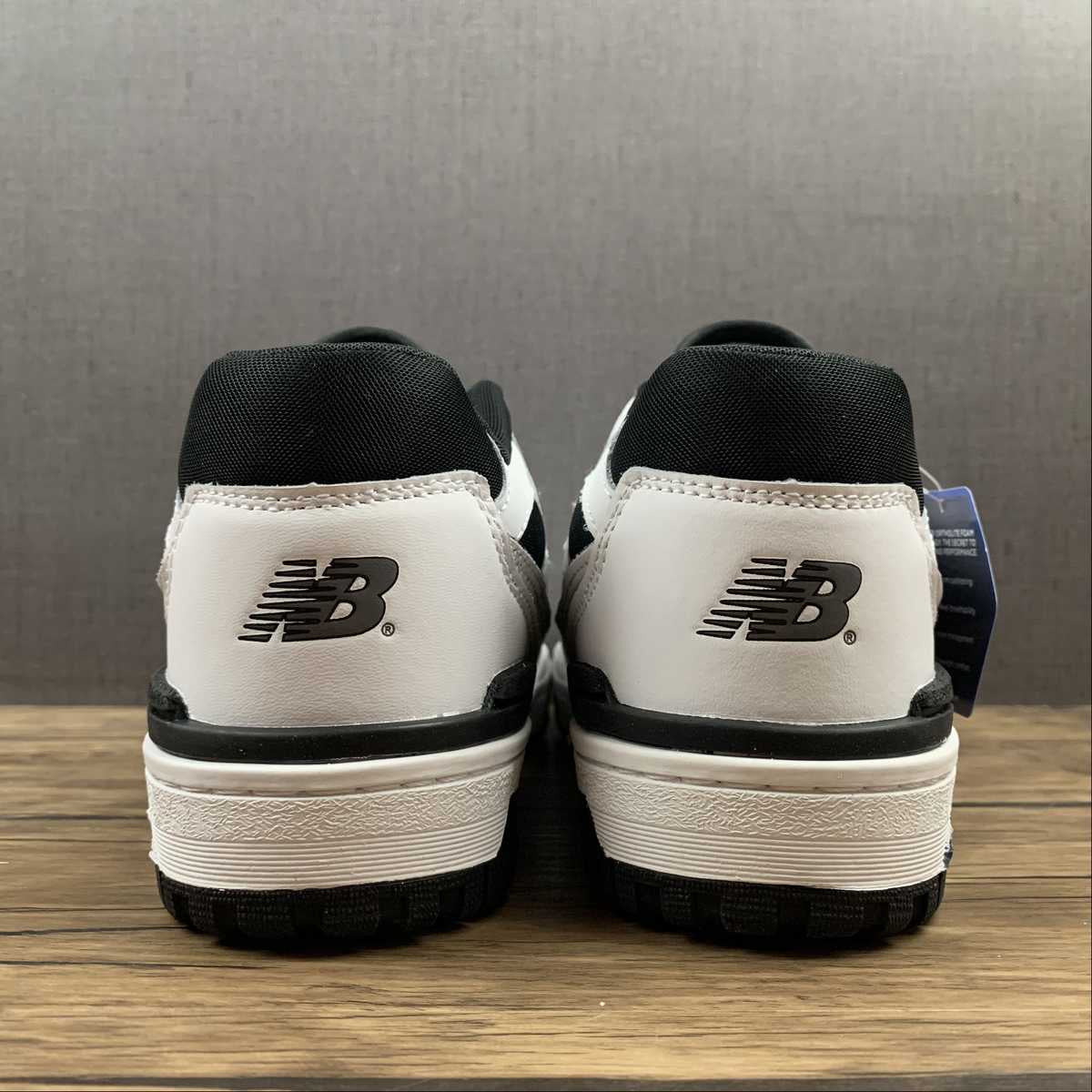 NB 550 black shoes