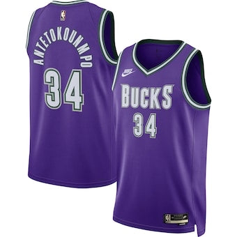 Maillot violet des Milwaukee Bucks