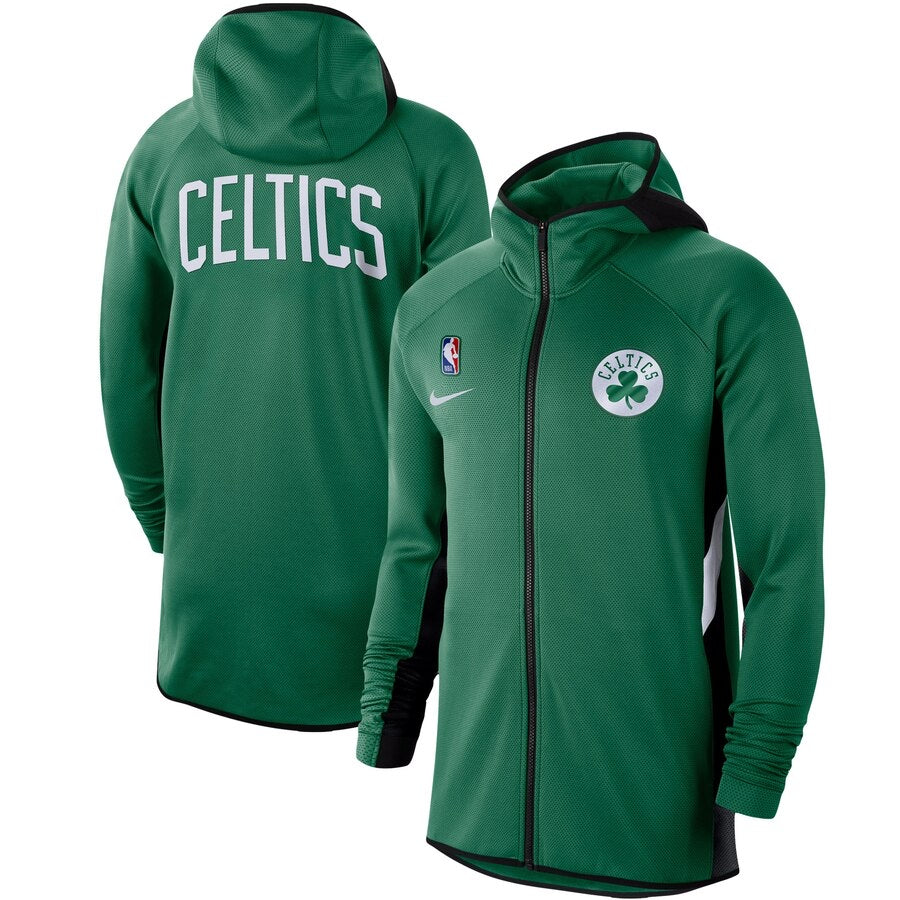 Veste longue verte des Celtics de Boston