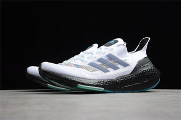Adidas ultraboost white/blue shoes