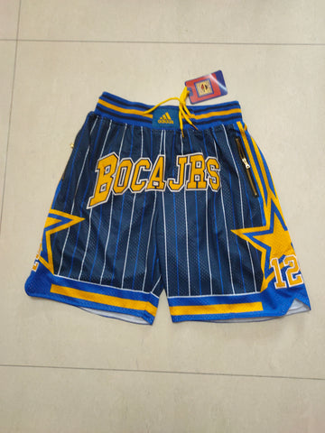 Short Boca jrs bleu/jaune
