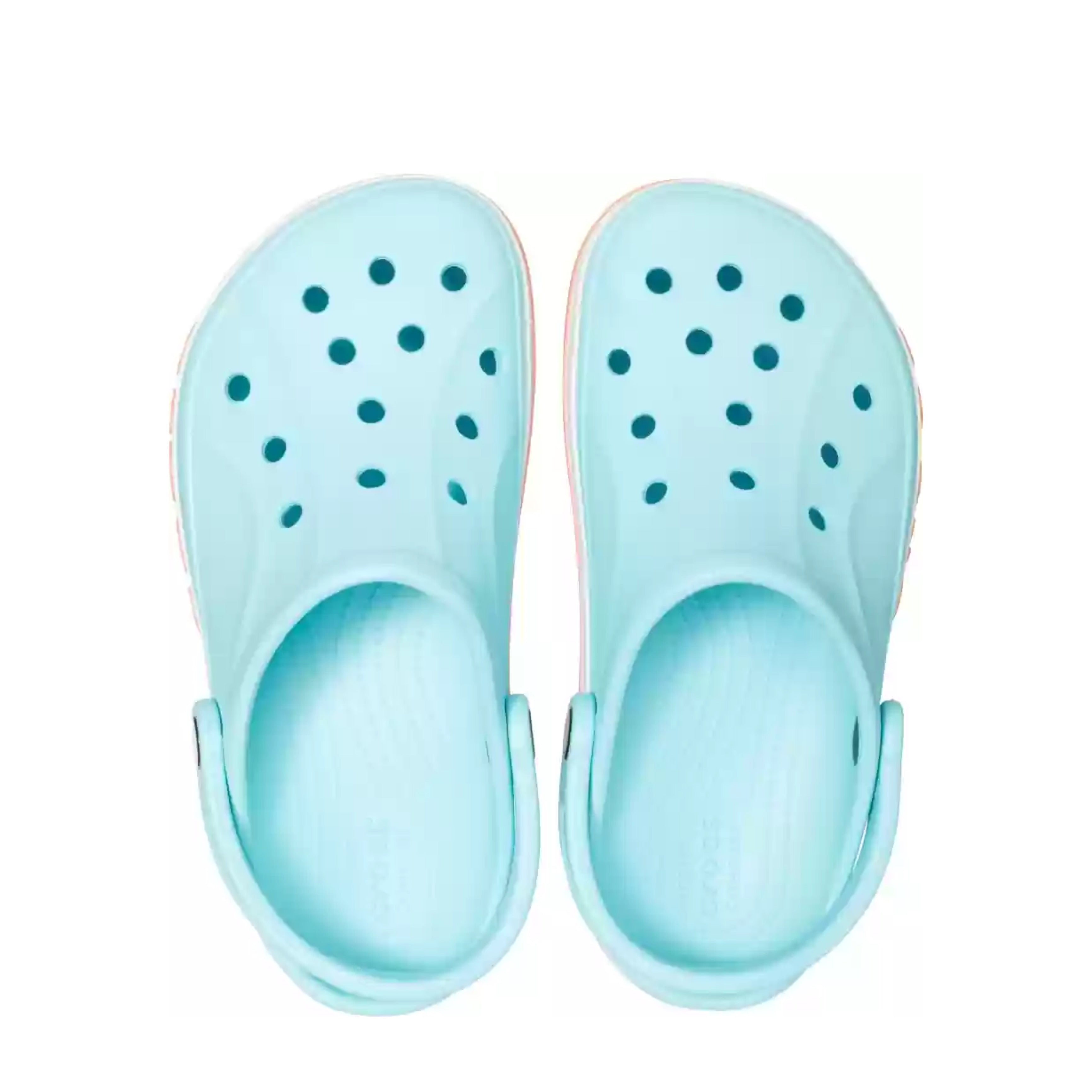 Bayaband ice blue crocs