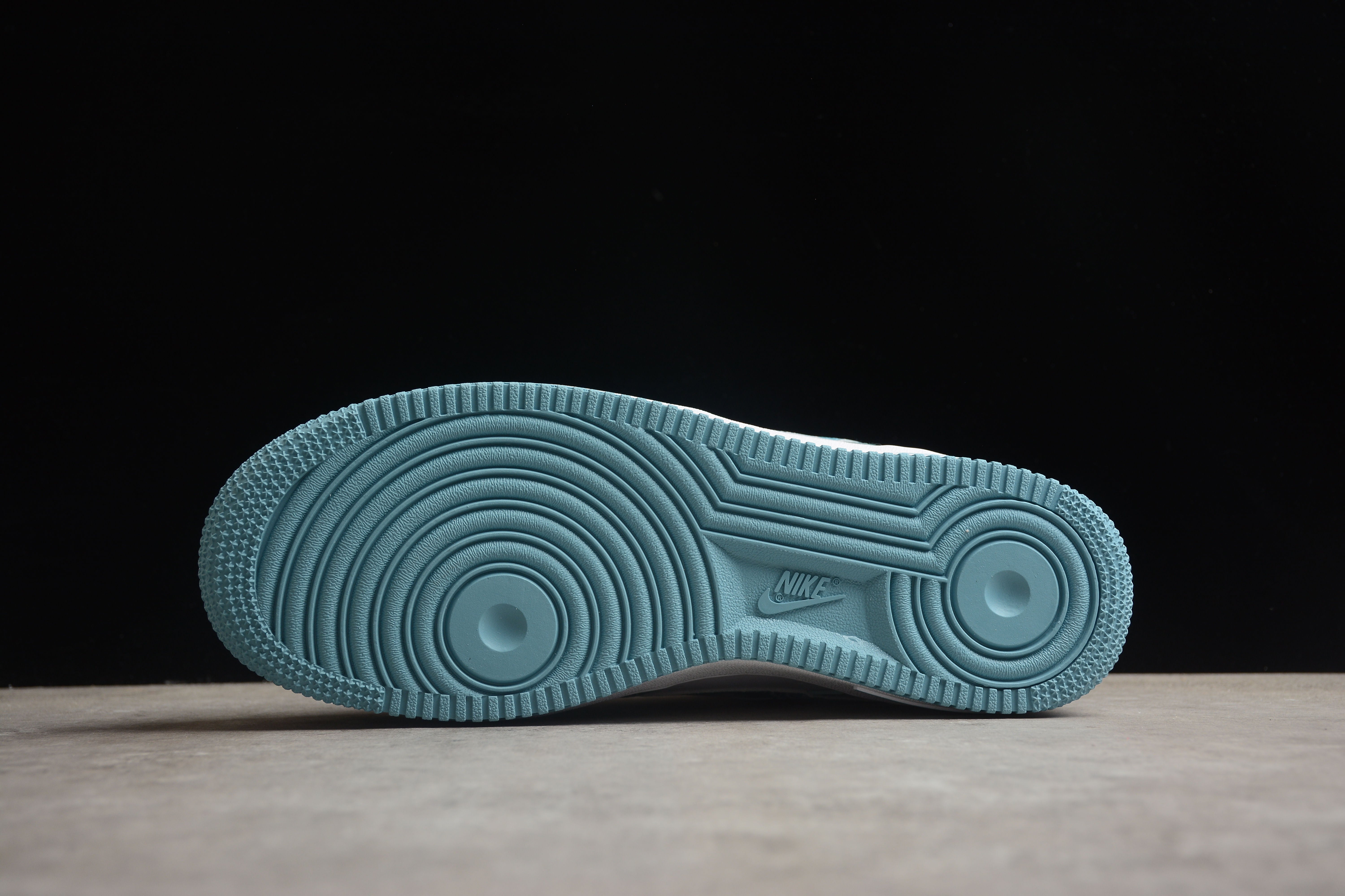 Nike airforce A1 aqua shoes
