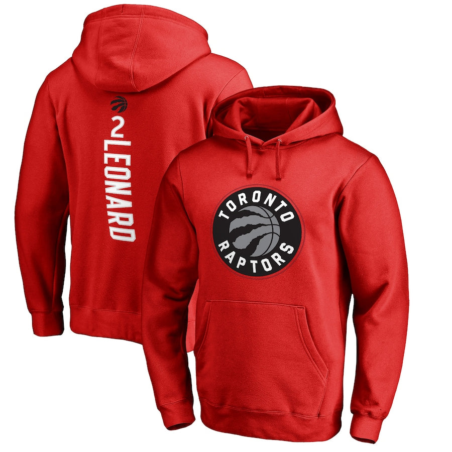 Toronto raptors red 2 leonard hoodie